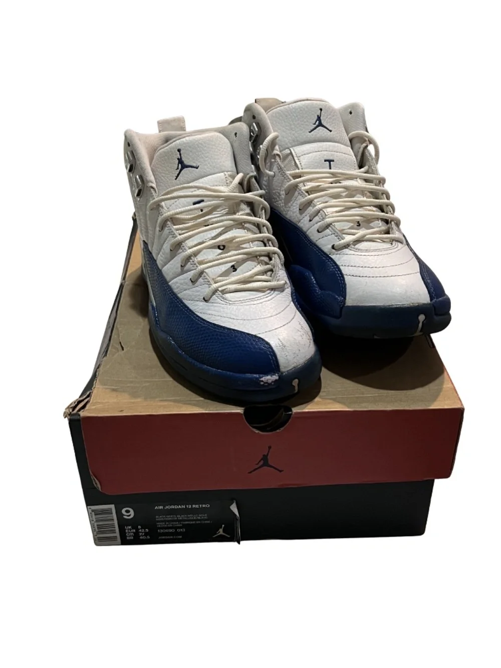 Nike Air Jordan 12 Retro French Blue White CT8013-114 Mens Size 8 New Rare